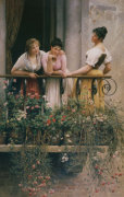 Eugene Von Blaas art print