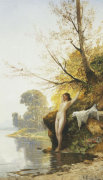 Hermann-David-Salomon Corrodi art print