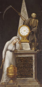 The Funerary Monument Of Singer Catharina Margarita Docetti, 1794 giclee art print