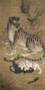 Tiger And Cubs giclee art print