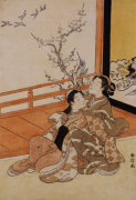 Harunobu art print