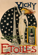 Vichy, Source Des Etoiles, C. 1910 giclee art print