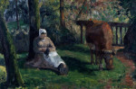 Gardeuse De Vache art print