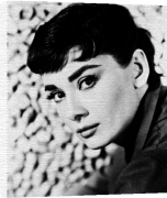 Celebrity Image art print - Audrey Hepburn poster