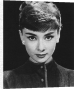 Celebrity Image art print - Audrey Hepburn poster