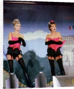 Celebrity Image art print - Brigitte Bardot & Jeanne Moreau poster