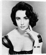 Celebrity Image art print - Elizabeth Taylor poster