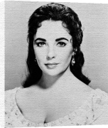 Celebrity Image art print - Elizabeth Taylor poster