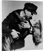 Celebrity Image art print - Humphrey Bogart and Lauren Bacall poster