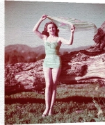 Celebrity Image art print - Jeanne Crain poster