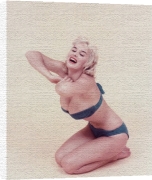 Celebrity Image art print - June Wilkinson poster