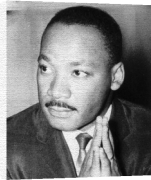 Celebrity Image art print - Martin Luther King poster