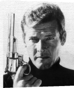 Celebrity Image art print - Roger Moore poster
