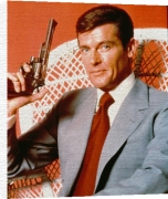 Celebrity Image art print - Roger Moore poster