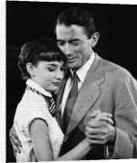 Celebrity Image art print - Roman Holiday poster