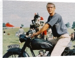 Celebrity Image art print - Steve McQueen poster