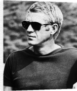 Celebrity Image art print - Steve McQueen poster