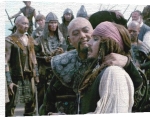 Movie Posters art print - Johnny Depp as Jack Sparrow, Yun-Fat Chow as Captain Sao Feng poster
