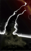 Adrift in the dark room giclee art print