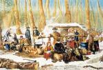 Currier & Ives art print