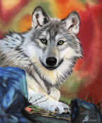 Rebelwolf art print