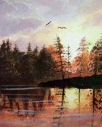 Autumn Sun giclee art print