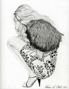 Corinne le strat art print
