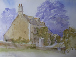 Cotswold Cottage art print