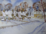 Cotswold Winter art print