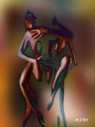 m j lee art print