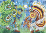 First-nations art print