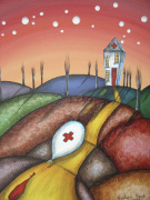 Feeling Deflated art print