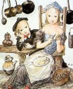 Tsuguharu Foujita art print