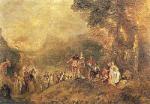 Jean Antoine Watteau art print