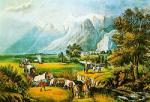 Currier & Ives art print