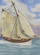 Sailing art print