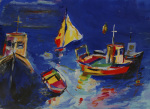 St Ives in Colour art print