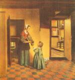 Pieter De Hooch art print