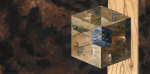 Three cubes - A and B giclee art print
