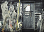Boat Shed art print