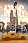 Digital-Art NYC Flatiron Building giclee art print