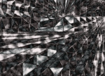 Elevating Cube - Ice mirror giclee art print