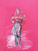 Fashion figure giclee art print