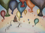 High In The Sky art print