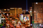 Las Vegas by Night giclee art print