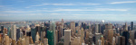 Manhattan - Panoramic View giclee art print