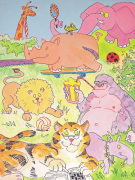 Mr Gorilla and the Gang giclee art print