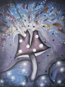 Mushroom Migrain art print