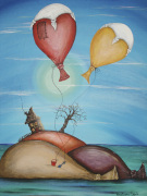 On Holiday art print