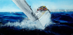 Racing the Island art print
